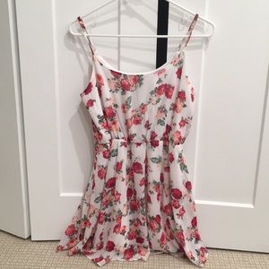 Floral mini dress